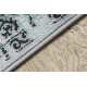 Alfombra de pasillo con refuerzo de goma DIGITAL - CLASSIC Ornamento beige / marrón