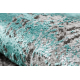 Modern DE LUXE carpet 570 vintage - structural green / anthracite