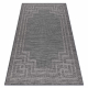 Carpet SISAL PATIO 3071 Greek frame Flat woven - black