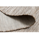 Sisaltæppe SISAL fladvævet PATIO 3069 espalier design - naturlig, beige
