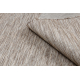 Carpet SISAL PATIO 3069 trellis Flat woven - natural, beige