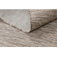 Fonott sizal szőnyeg PATIO 3069 marokkói rácsos lapos szövött - természetes, bézs