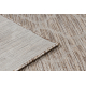 Fonott sizal szőnyeg PATIO 3069 marokkói rácsos lapos szövött - természetes, bézs