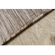 Sizala auklu paklājs plātsmaize PATIO 3077 Boho - dabisks, bēšs