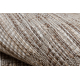 Matto STRING SIZAL litteä leipä PATIO 3077 Boho - luonnollinen, beige