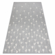 Sisal tapijt SISAL FLAT 48779/637 Bloemetje grijskleuring crème 