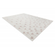 Fonott sizal flat szőnyeg 48779/526 krém rózsaszín