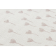Sisal tapijt SISAL FLAT 48779/526 Bloemetje crème / rozekleuring