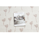 Teppich FLAT 48779/526 Blumen - creme rosa