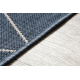 Fonott sizal flat szőnyeg 48721/591 TAKARÓKA 3D kék