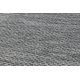 Sizala auklu paklājs FLAT 48663/920 antracīts gluda
