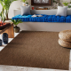 Carpet FLAT 48663/870 SISAL - brown PLAIN 
