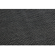 Alfombra de cuerda sisal FLAT 48663/090 Liso negro