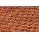 Fonott sizal flat szőnyeg 48663/120 terrakotta SIMA