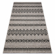 Fonott sizal floorlux szőnyeg 20510 ezüst / fekete