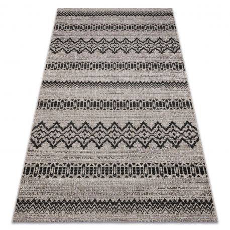 Sisal tapijt SISAL FLOORLUX 20510 zilver / zwart