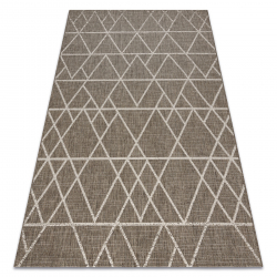 Carpet Artificial Cowhide, Cow G4740-1 Brown Leather