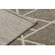 Sisal tapijt SISAL FLOORLUX 20508 taupe / champagne Driehoek