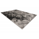 Sisal tapijt SISAL FLOORLUX 20491 BLOEMEN zilver / zwartkleuring