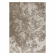 Fonott sizal floorlux szőnyeg 20491 virágok pezsgő / sötét szürke 