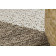 CARPET SIZAL FLOORLUX 20489 champagne / taupe TRIANGLES
