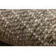 Alfombra de cuerda sisal FLOORLUX 20389 tonos de gris pardo y color champagne