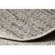 Sisal tapijt SISAL FLOORLUX 20389 zilver / ZWART melange