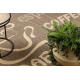 Sisal tapijt SISAL FLOORLUX 20221 coffee / meer