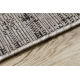 Sisal tapijt SISAL FLOORLUX 20211 zilver / Zwart