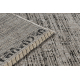 Fonott sizal floorlux szőnyeg 20211 ezüst / FEKETE
