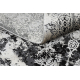 Tæppe VINCI 1407 moderne Roset vintage vasket - Strukturelle elfenben / grå