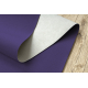 Alfombra de pasillo con refuerzo de goma RUMBA 1385 un solo color violet