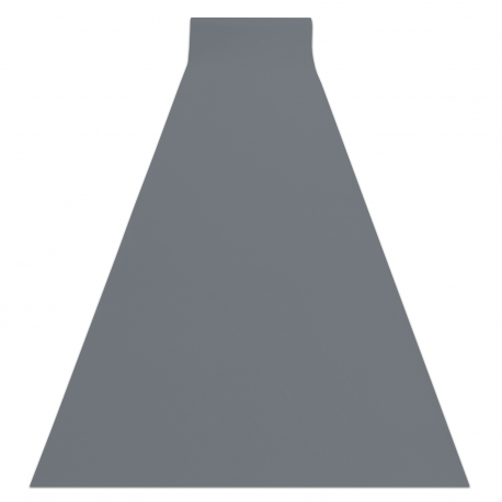 Doormat BH 103W semicircle antislip, outdoor, indoor, gum - silver