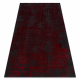 Moderný koberec VINCI 1409 Ornament vintage - Štrukturálny Červená