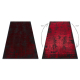 Moderne VINCI 1409 Teppe Ornament årgang - strukturell rød