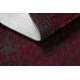 Tapis VINCI 1409 moderne Ornement vintage - Structural rouge