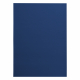 Alfombra de pasillo con refuerzo de goma RUMBA 1380 un solo color zafiro
