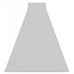 TAPIS DE COULOIR ANTIDÉRAPANT RUMBA 1719 couleur unique gris clair