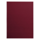 Vloerbekleding met rubber bekleed RUMBA 1375 éénkleurig kersen kleur