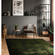 Moderní koberec VINCI 1409 Ornament vintage - Strukturální zelená