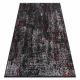 Alfombra moderna DUKE 51523 beige / dorado - Estructura, estructurada, muy suave, flecos