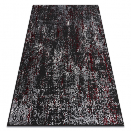 Alfombra moderna DUKE 51523 beige / dorado - Estructura, estructurada, muy suave, flecos