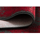 Modern VINCI 1516 matta Rosett vintage - structural röd