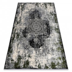 Modern VINCI 1516 carpet Rosette vintage - structural ivory / green
