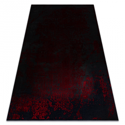 Alfombra moderna DUKE 51550 crema / gris - Conducción, estructurada, muy suave, flecos