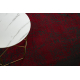 модерен VINCI 1524 килим украшение vintage - structural червен