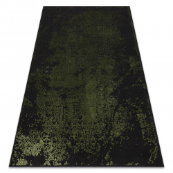 Modern carpet DUKE 51557 beige / cream - Geometric, structured, very soft, fringes
