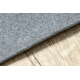Doormat BH 224W Welcome, antislip, outdoor, indoor, gum - silver