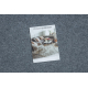 Doormat BH 224W Welcome, antislip, outdoor, indoor, gum - silver