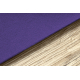 Tæppe RUMBA 1385 enkelt farve violet